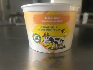 Crème crue