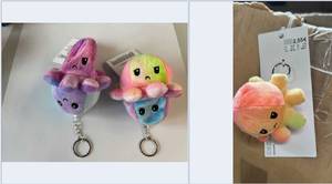 porte-clé peluche