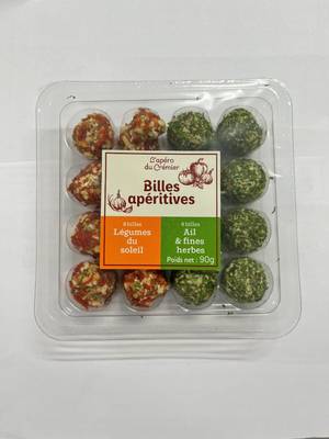 billes apéritives légumes du soleil