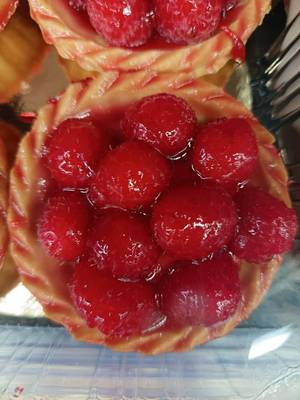 tartelette framboises
