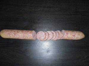 saucisson à l'ail à l'ancienne