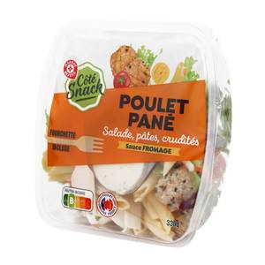 Salade de poulet pané