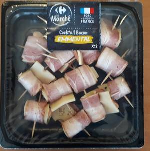 cocktail bacon emmental