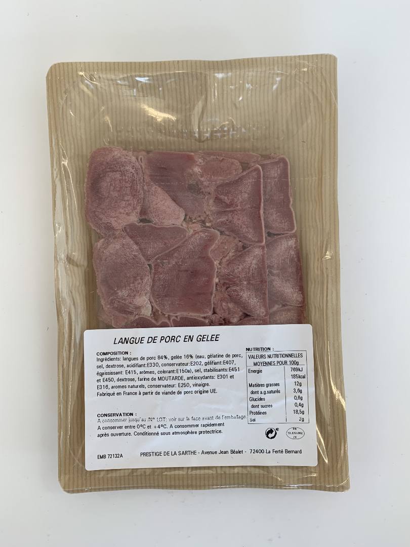 langue de porc en gelée