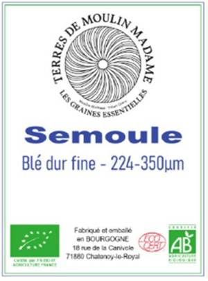 semoule de blé dur