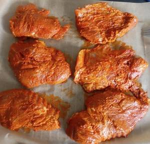surprise de porc marinée saveur chorizo