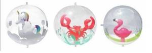ballon de plage à motifs