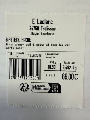 bifteck haché