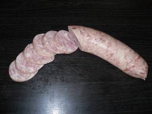 saucisson à l'ail à l'ancienne